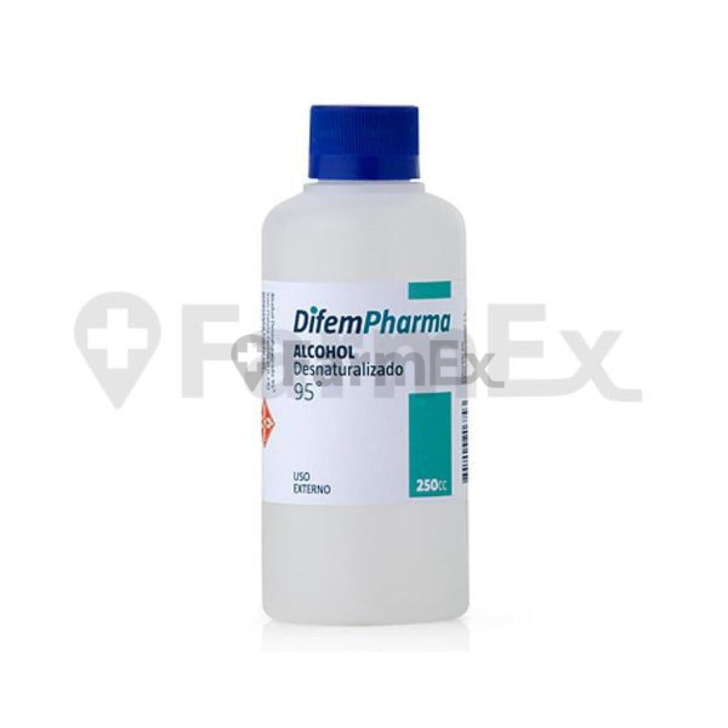 Alcohol 95º x 250 cc DIFEMPHARMA